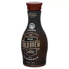 Cold brewed 100% arabica beans, real cocoa, and creamy almond milk are blended in a luxuriously smooth iced mocha experience that tastes sinful but isn't. Califia Farms Cold Brew Coffee With Almond Milk Mocha Juice And Drinks Reasor S