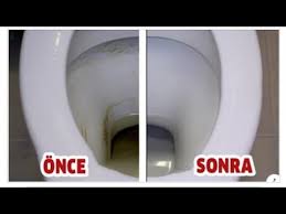Pas lekelerinin oluşumunu engellemek adına küvet ve lavabo gibi alanlardaki metal kısımlara tırnak cilası sürebilirsiniz. Klozet Tuvalet Sari Lekeler 5 Dakikada Tertemiz Youtube