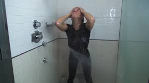 Observe the hypnotic attractiveness of wetlook women becoming soaked and slicked for your pleasure