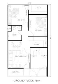 22 5x40 House Plans For Your Dream Home House Plans House Floor Design 2bhk House Plan 20x40 House Plans