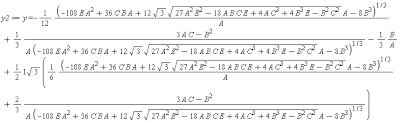 However, the method for solving cubics has actually existed for centuries! Solving Cubic Equation Mapleprimes