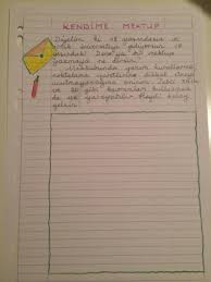 Gelecekteki Kendime Mektup Bullet Journal Journal