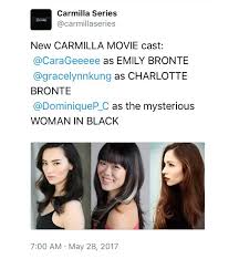 It has been five years since laura and carmilla vanquished the apocalypse and carmilla became a bonafide mortal human. Dominique Provost Chalkley Dominique Is Joining The Cast Of The Carmilla