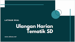Soal pilihan ganda sk 9. Soal Tematik Kelas 1 Satu Sd Tema 2 Kegemaranku Subtema 1 Gemar Berolahraga Ahzaa Net