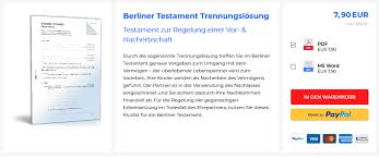 Die testament muster können über den folgenden link heruntergeladen werden. Berliner Testament Mit Muster U Schwerd Rechtsanwalt Munchen