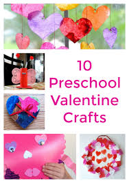 Easy valentine crafts for preschoolers. 10 Preschool Valentine Crafts Jinxy Kids