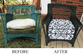 Indoor Wicker Wicker Before And After Redo Furniture Furniture Makeover Wicker Patio Furniture