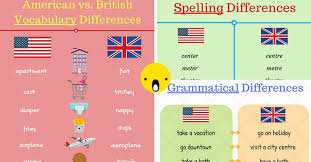 In this episode of the infographics. American And British English What Are The Important Differences Eslbuzz Learning English