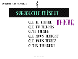 Conjuguaison des verbes tenir, obtenir, appartenir au présent de l'indicatif : Prendre Subjonctif Present Que Je Prenne Que Tu Prennes Qu Il Prenne Ppt Video Online Telecharger