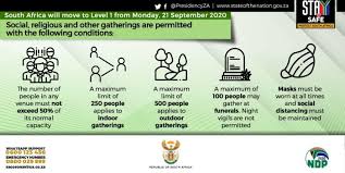 While the country will remain under lockdown under level 4, the rules will be relaxed to allow certain people to return to work and allow some activities. Lockdown Level 1 What You Need To Know At A Glance