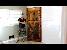 This door above is made. The 40 Barn Door Easy Diy Project Youtube