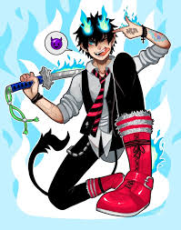 Anything to get business away from those pretentious guys over at cafe true cross, one customer no archive warnings apply. Blue Exorcist Fan Art On Tumblr