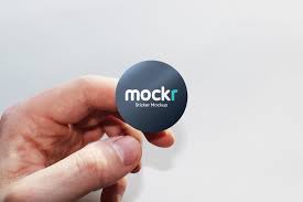Logo Sticker Mockup Psd Mockup Psd Mockup Graphic Design Mockup