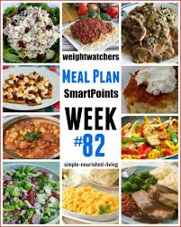 Some of the best weight watchers desserts that i absolutely love are apple pies and banana chocolate chip muffins! Weight Watchers Weekly Dinner Menu 82 W Smartpoints