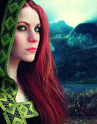 Emerald Lady By Ferelwing On Deviantart Emerald Green Eyes Fantasy Artwork Lady