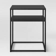 Glasgow Metal End Table Black Project 62 Metal End Tables End Tables Black End Tables