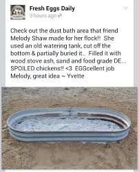 Dust baths are important for chickens because they help them get rid of parasites, remove excess oils from their feathers, and maintain the health of their skin. Chicken Dust Bath Dust Bath Chicken House Chickens Backyard