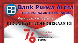 Check spelling or type a new query. Bank Purwa Artha Purwodadi Mengucapkan Dirgahayu Hut Kemerdekaan Ri Ke 76 Cakrawala Online