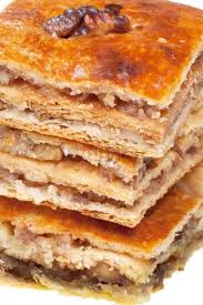 Pakhlava Georgian Dessert Yeasty Pastry Hazelnuts Or Circassian Walnut Milled Carnation Cardamom Crocus Are Georgian Food Georgia Food Georgian Cuisine