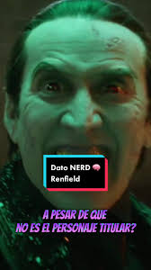 Nicolas Cage y su papel en Renfield