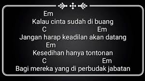 Maybe you would like to learn more about one of these? Chord Gitar Bongkar Iwan Fals Youtube