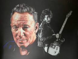 This board is very special to Anthony Douglas Jabin because Bruce drew a  pic of his beloved dog Ringo!