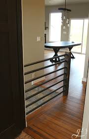 Making and installing a wall mounted handrail for stairs. Rustic Industrial Stair Banister Happihomemade With Sammi Ricke