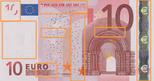 Wasserzeichen sie auf 10 euro schein stockfoto bild 32199882 alamy. Falschgelderkennung Deutsche Bundesbank