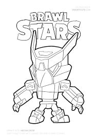 Check out this fantastic collection of brawl stars wallpapers, with 48 brawl stars background images for your desktop, phone or tablet. Draw It Cute Coloring Page Brawl Stars Mecha Crow Book Games For Girls Kids Online Free Pages To Color On The Stephenbenedictdyson