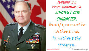 Norman Schwarzkopf Leadership Quotes Quotesgram