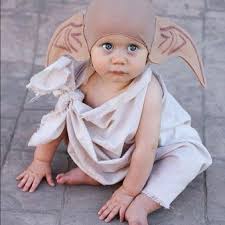 Diy Harry Potter Dobby Costume Maskerix Com Dobby Kostum Baby Halloween Kostume Kleinkinder Halloween