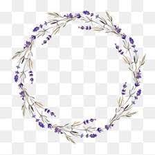 Creative Flowers Vector Material Hollow Circle Purple Flowers Hollow Circle Purple Vecto Free Watercolor Flowers Watercolor Flowers Paintings Wreath Watercolor