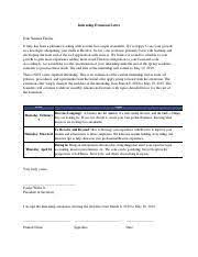 Sample memo letter to call for a meeting in an institute to the heads of all departments / staff. Internship Extension Letter Sameea Internship Extension Letter Dear Sameea Fatima It Truly Has Been A Pleasure Working With You The Last Couple Course Hero