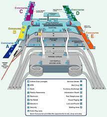 Pdx Layout Plan Tourist Sites How To Level Ground Car Rental