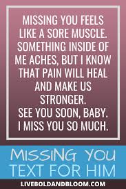 I think i am falling in love with you! Melt His Heart With These 55 I Miss You Messages For Him