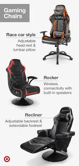 Gaming Room Must Have A Comfy Chair Choose From A Range Of Gaming Chairs For Video Game Consoles Computer In 2020 Game Room Game Room Design Video Game Room Design