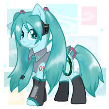 Pin By ѧ Iɓ L S ѧ On Mlp Crossover Hatsune Miku Hatsune Miku