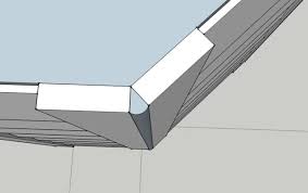 A lot of aluminum corners, or xld cornerboards. Imput On Hardie Trim 45 Deg Corner Boards Jlc Online Forums