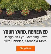 Create a tranquil space by placing a marble sculpture at your entryway or patio. Landscape Rocks Hardscapes The Home Depot