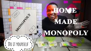 Christmas time was fast approaching and the idea popped into my head to create a custom monopoly game for my family. Diy Monopoly How To Make Monopoly Board Game At Home Youtube