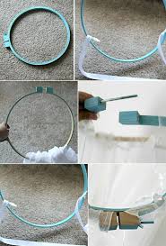 Diy himmelbett variante 1 4. Kinderzimmer Nursery Ideas Baldachin Betthimmel Selber Baldachin Betthimmel Selber Machen Stickrahmen Diy Canopy Bed Diy Kids Rooms Diy Diy Canopy