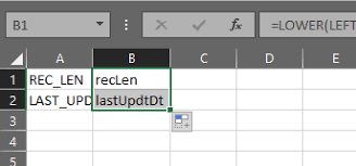 .camelcase to underscores (camel_case) useful for switching over someone else's coding style who uses camelcase notation to your style using all i think this is a little more robust: Camel Case Converter In An Excel Stack Overflow
