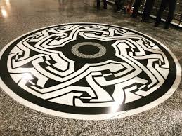 Hoover Dam Design Terrazzo Terrazzodesign Flooring Terrazzoflooring Terrazzo Projekte