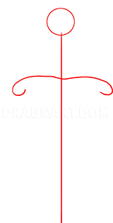 This ninja is carrying a dagger in his hand, while his other hand is kept in a particular way. How To Draw A Dagger Coloring Page Trace Drawing