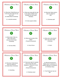 Winter worksheets are great for snowy days indoors. Christmas Movie Night Free Printable Movie Trivia Cards Momtrends