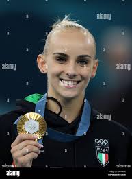 Paris olympics 2024 gold hi-res stock photography and images