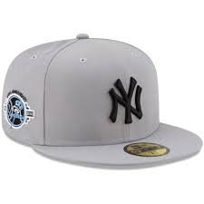 New York Yankees New Era 100th Anniversary Sky Blue Undervisor 59fifty Fitted Hat Gray Walmart Com Walmart Com