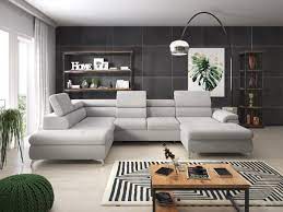 Bis zu 40% reduziert ecksofas mit kopfstütze online kaufen bei otto » große auswahl top marken top service ratenkauf & kauf auf rechnung möglich » jetzt bestellen! Funktions Wohnlandschaft Bochum Stoff Modern In Der U Form