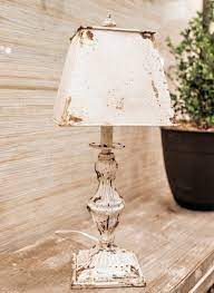 Weathered Ornate Table Lamp Set Of 2 Tablelamp Lighting Table Lamp Farmhouse Lamps Lamp
