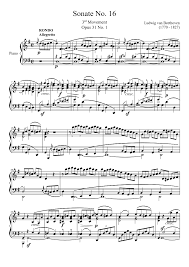 Diese s.n zeichnen sich durch ihre relative. Sonate No 16 3rd Movement Sheet Music For Piano Solo Musescore Com